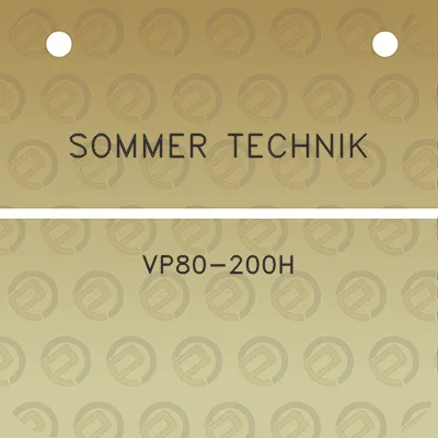 sommer-technik-vp80-200h