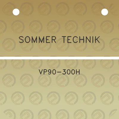 sommer-technik-vp90-300h