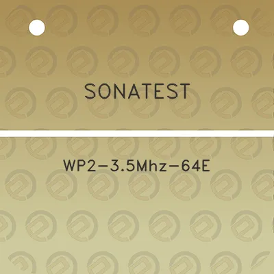 sonatest-wp2-35mhz-64e