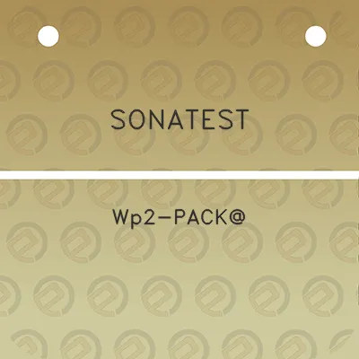 sonatest-wp2-pack