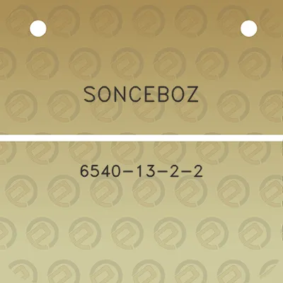 sonceboz-6540-13-2-2