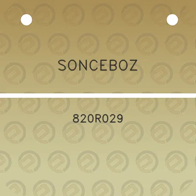 sonceboz-820r029