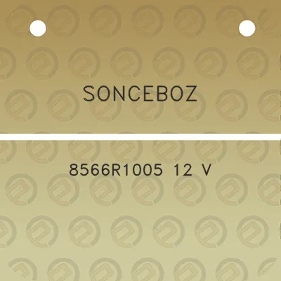 sonceboz-8566r1005-12-v