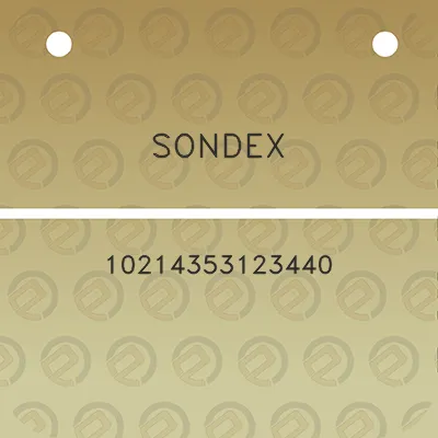 sondex-102e13