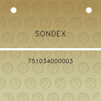 sondex-751e11