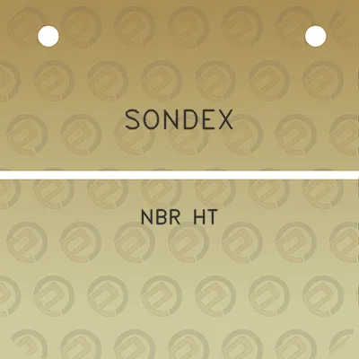 sondex-nbr-ht