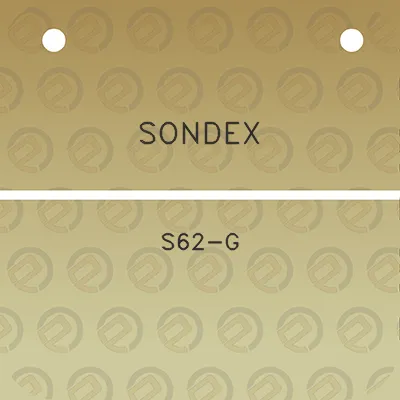 sondex-s62-g