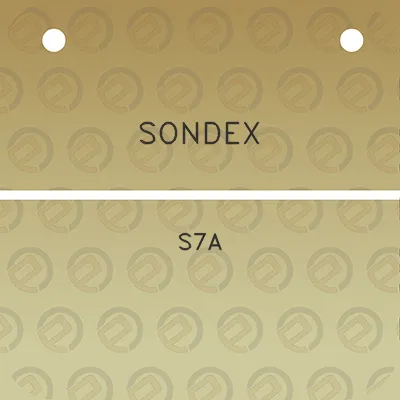 sondex-s7a