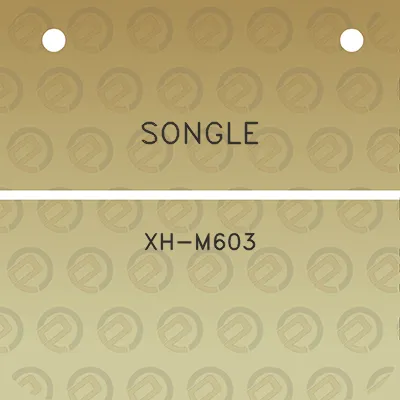 songle-xh-m603