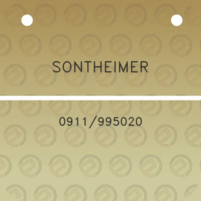 sontheimer-0911995020