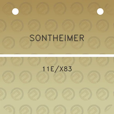 sontheimer-11ex83