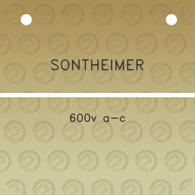 sontheimer-600v-a-c