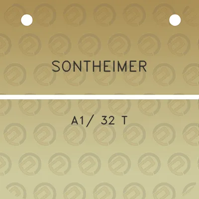 sontheimer-a1-32-t