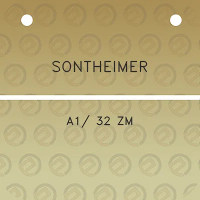 sontheimer-a1-32-zm