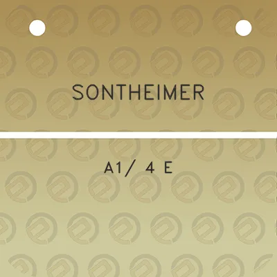 sontheimer-a1-4-e