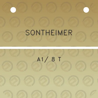 sontheimer-a1-8-t