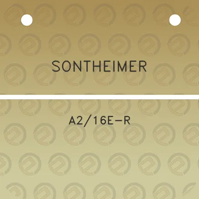 sontheimer-a216e-r