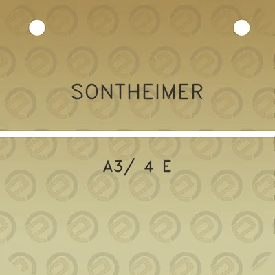 sontheimer-a3-4-e