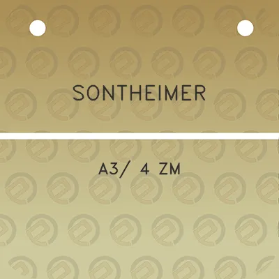 sontheimer-a3-4-zm