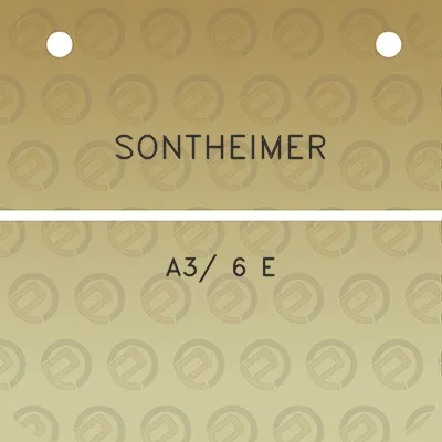 sontheimer-a3-6-e