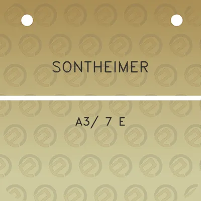 sontheimer-a3-7-e