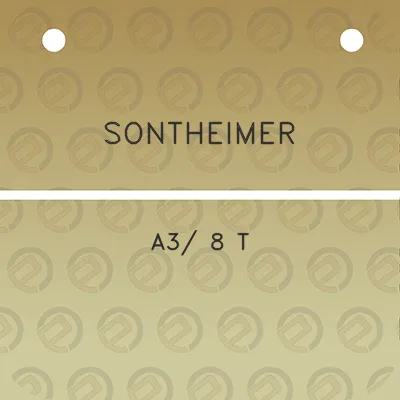 sontheimer-a3-8-t