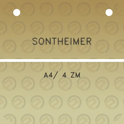 sontheimer-a4-4-zm