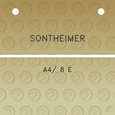 sontheimer-a4-8-e