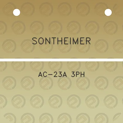 sontheimer-ac-23a-3ph