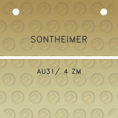 sontheimer-au31-4-zm