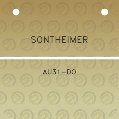 sontheimer-au31-do