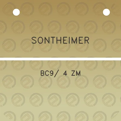 sontheimer-bc9-4-zm