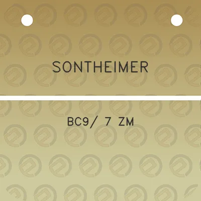 sontheimer-bc9-7-zm