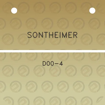 sontheimer-d00-4