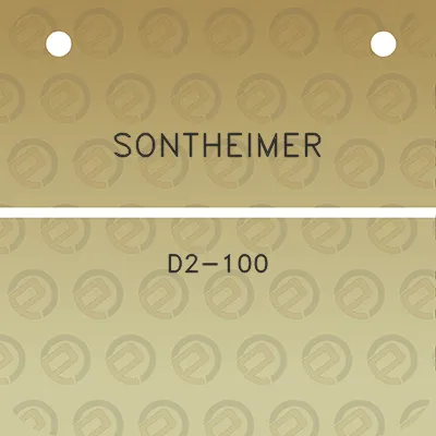 sontheimer-d2-100