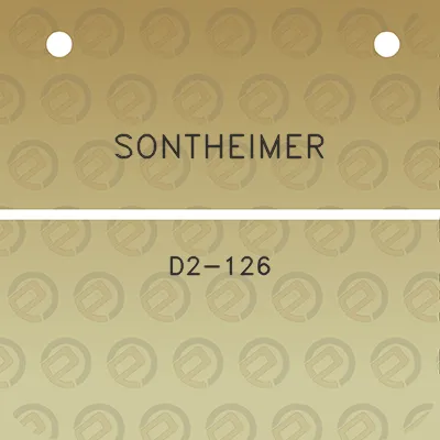 sontheimer-d2-126