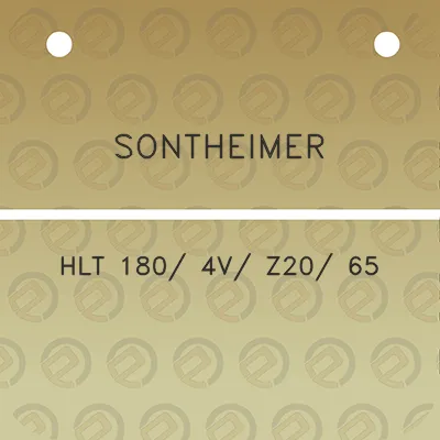 sontheimer-hlt-180-4v-z20-65