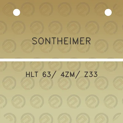 sontheimer-hlt-63-4zm-z33