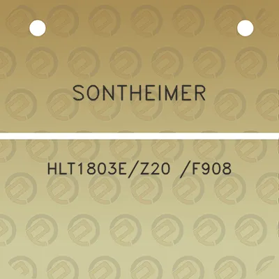 sontheimer-hlt1803ez20-f908