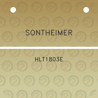 sontheimer-hlt1803e