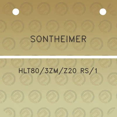 sontheimer-hlt803zmz20-rs1