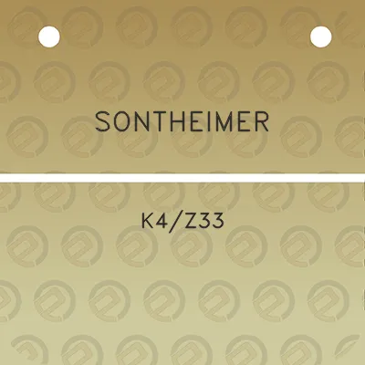 sontheimer-k4z33