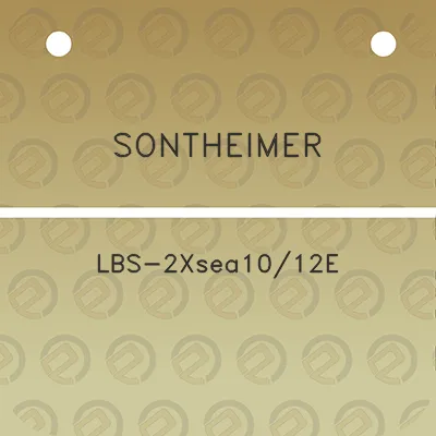 sontheimer-lbs-2xsea1012e