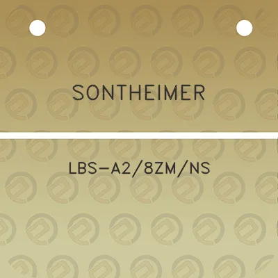 sontheimer-lbs-a28zmns