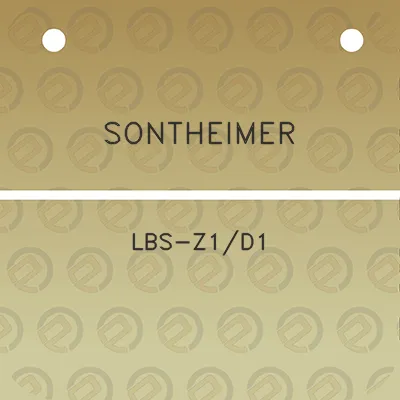 sontheimer-lbs-z1d1