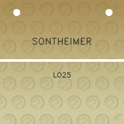 sontheimer-lo25