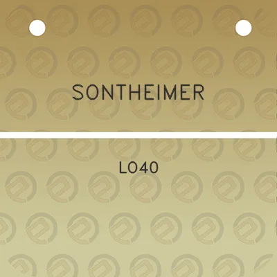 sontheimer-lo40