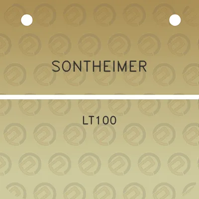 sontheimer-lt100