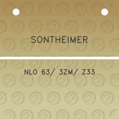 sontheimer-nlo-63-3zm-z33