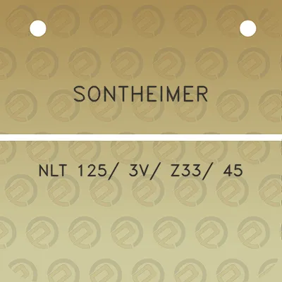 sontheimer-nlt-125-3v-z33-45